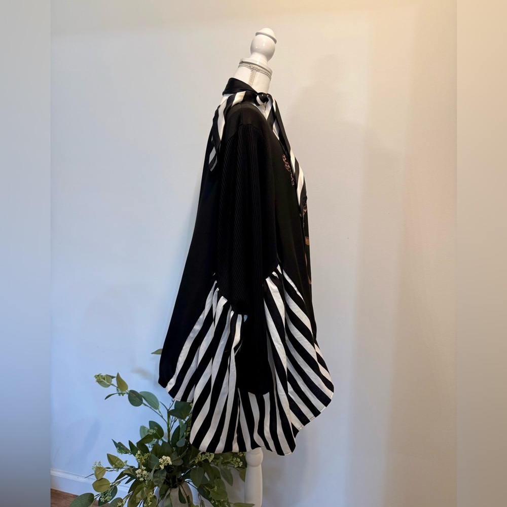 π€ππ€ Striped & Leopard Bow Top π€ππ€ - Picture 5 of 9